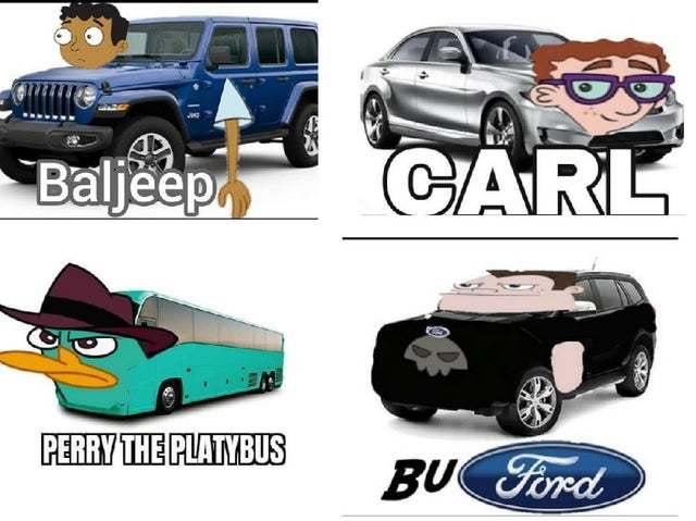 IF every show was a vehicle - meme