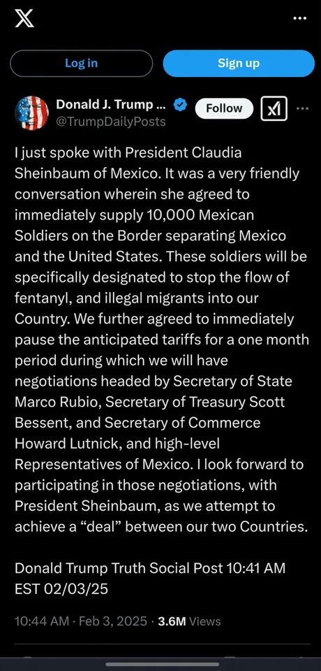 Mexico tariffs meme news
