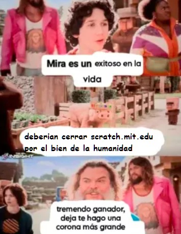 Scratch es un cancer del internet - meme