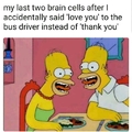 who actually says anything to the bus driver