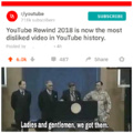 Youtube Reweind 2018 is now the most disliked video in Youtube history