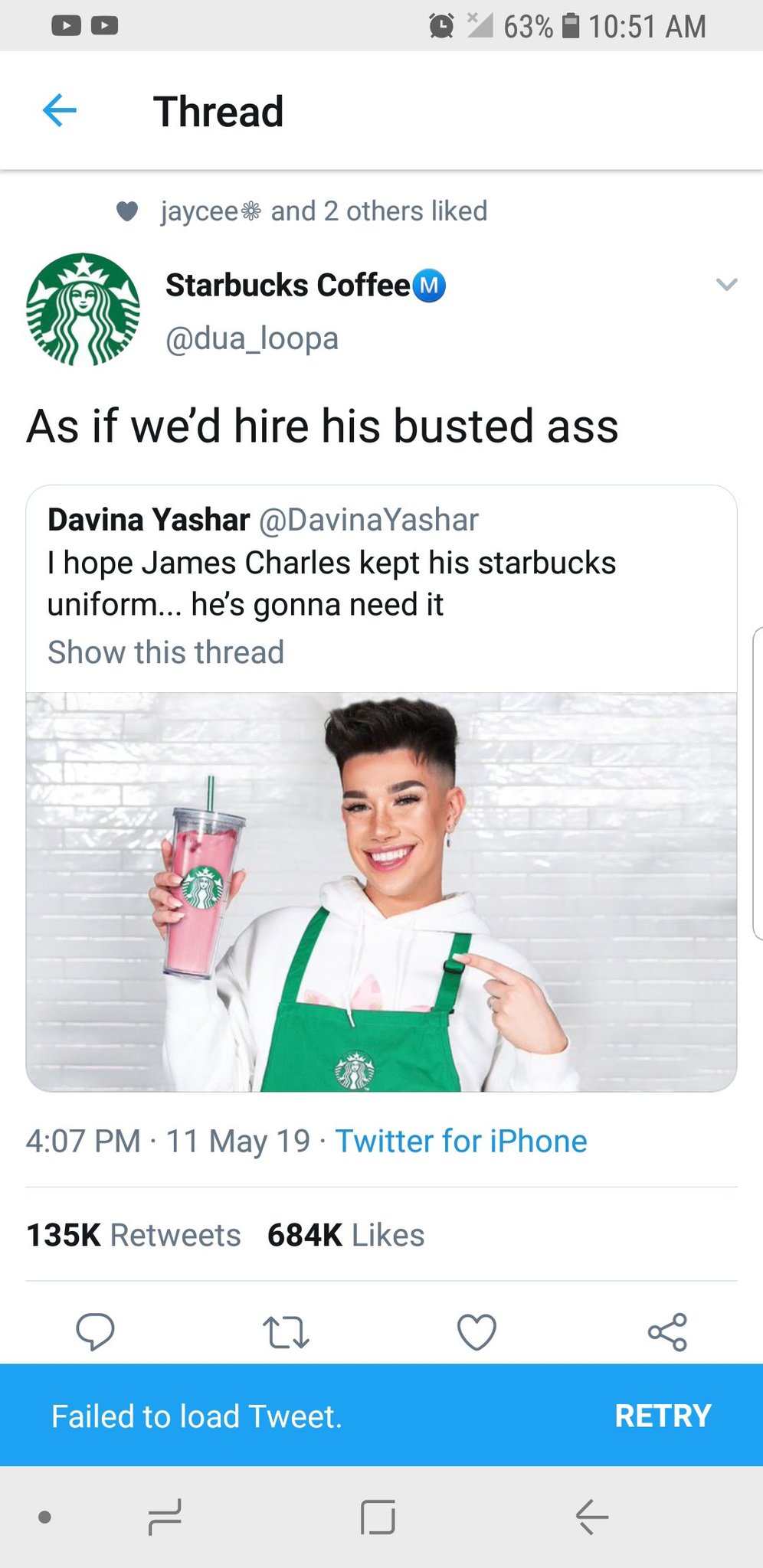 Starbucks savage - meme