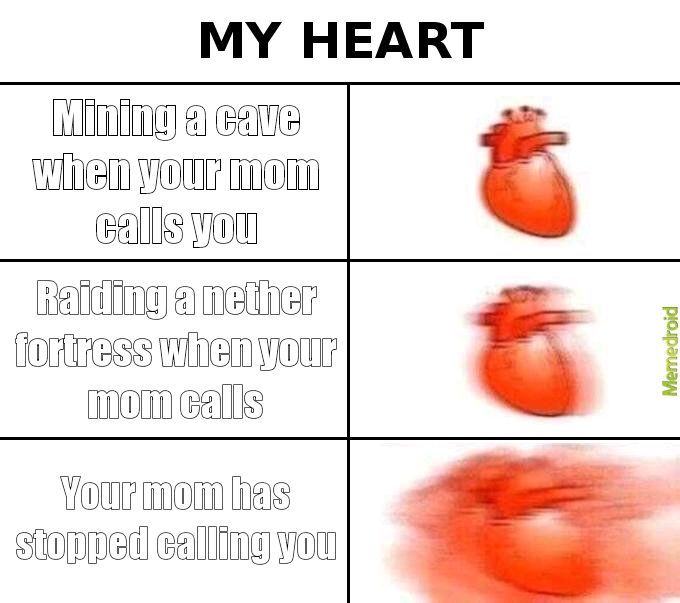 When mom calls you - meme