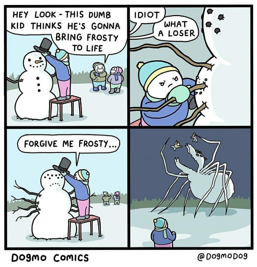 All hail Frosty - meme