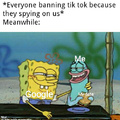 Everyone banning Tik Tok because they are spying on us
