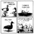 goth duck