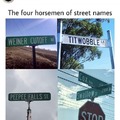horny street names