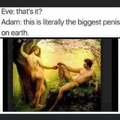 Damn Eve, first dick u see and it’s too small?