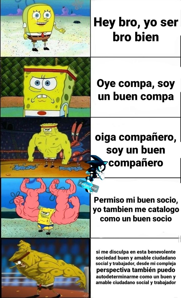 Pero... es un buen compa? - meme