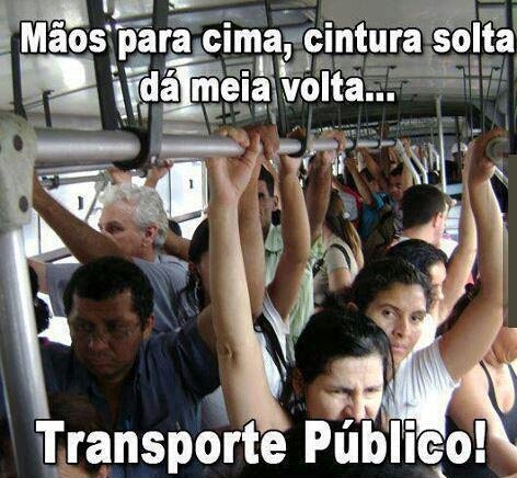 Transporte público - meme
