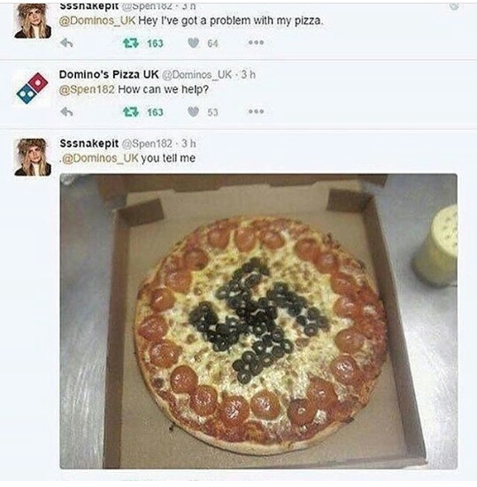 Que pizza bonita - meme