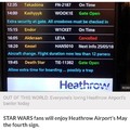 Some decent effort for Star Wars Day bants
