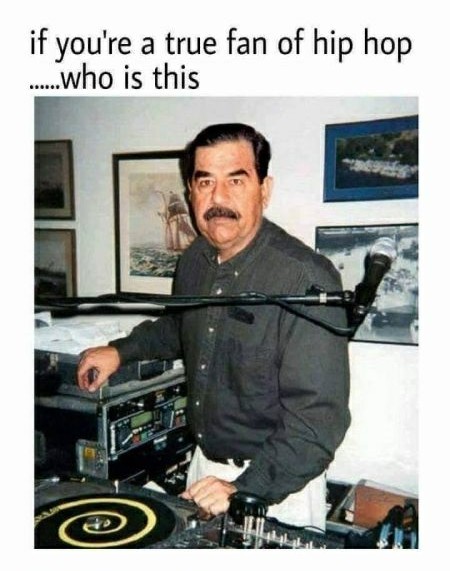 Saddam Hussein - meme