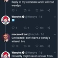 Wendy’s Mcnugs