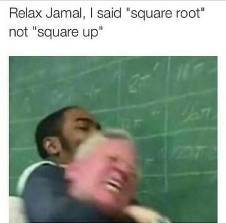 Square up! - meme