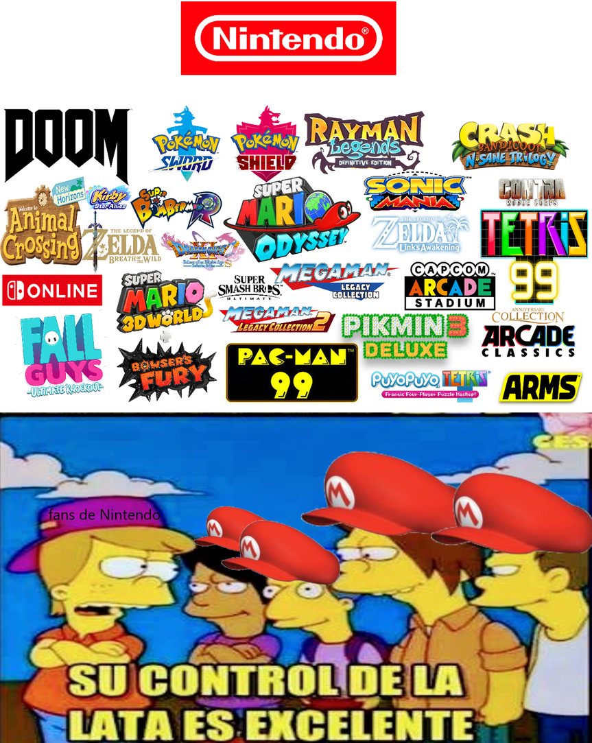 Nintendo el excelente - meme
