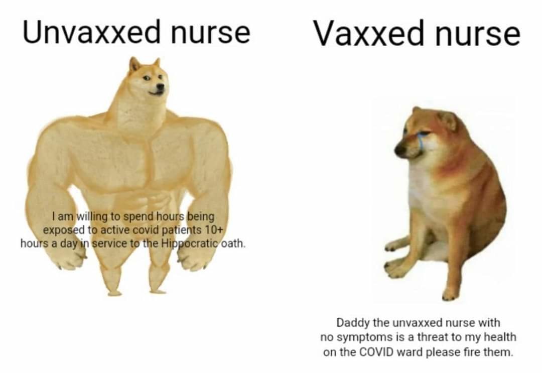 Nurses be like - meme