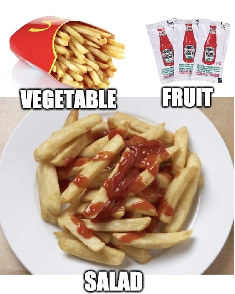 McDonald's has the best fries - meme