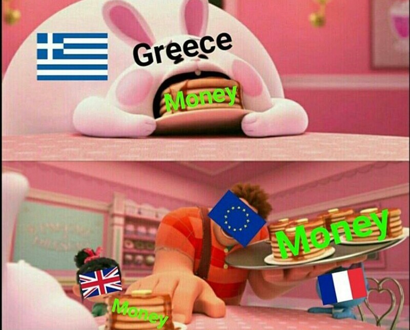 Greece: I need more - meme