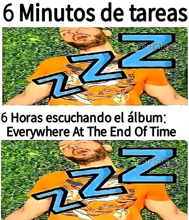 Es un álbum musical muyyyy aburrido - meme