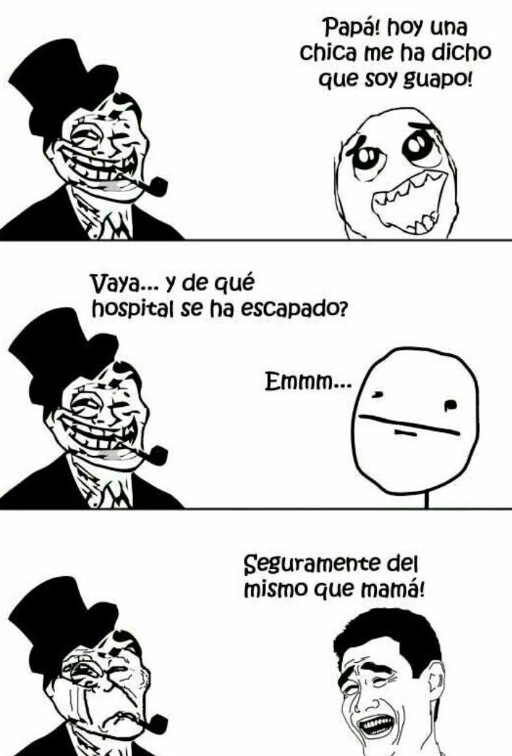 Está app es muy divertida pero odio Amis papás - meme