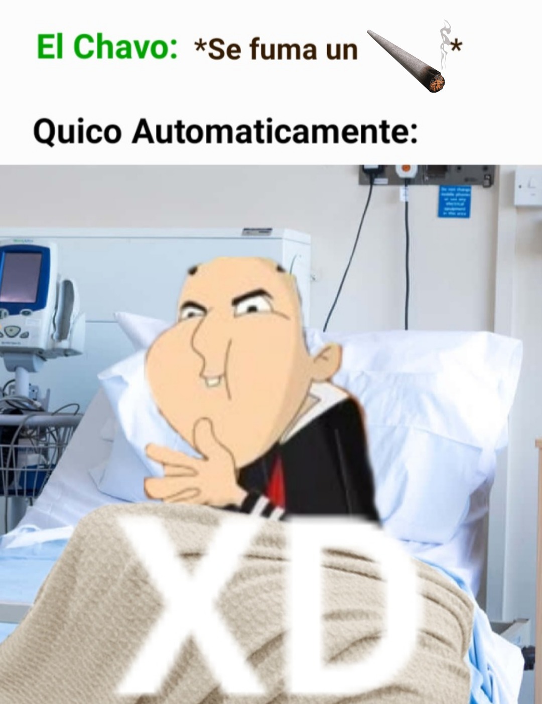 El Quico todo un envidioso: - meme