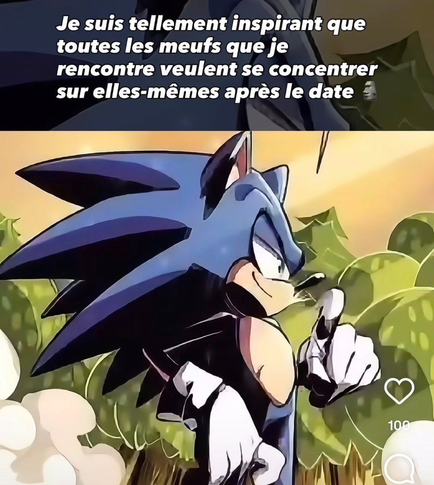 Chaque meuf que je date finit en voyage introspectif - meme
