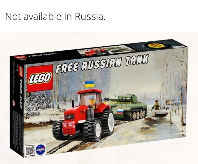 Free Russian Tank! - meme