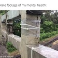 Rare footage of my mental health