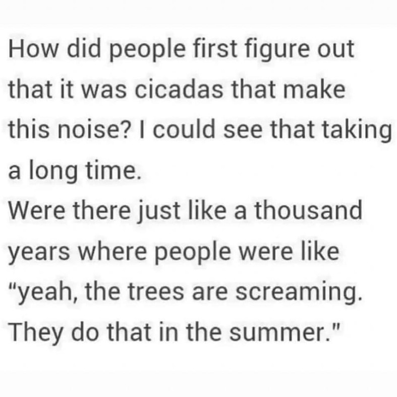 Screaming trees! - meme