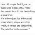 Screaming trees!