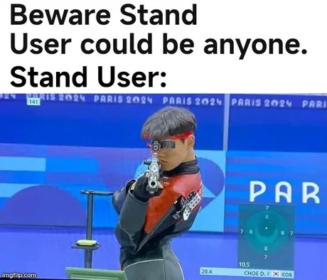Stand user - meme