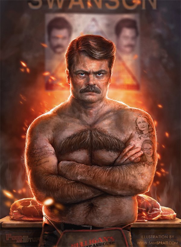 Swanson for president! - meme