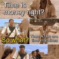 If time is money, ATMs are time machines