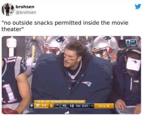 Full of snacks - meme