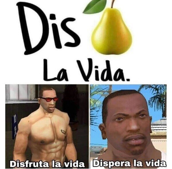 Dispera la vida - meme
