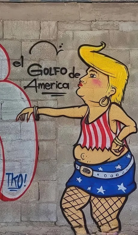 Golfo de america meme