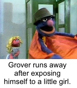 Ow Grover ya cheecky wanker - meme