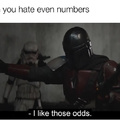 Destroy the even numbers