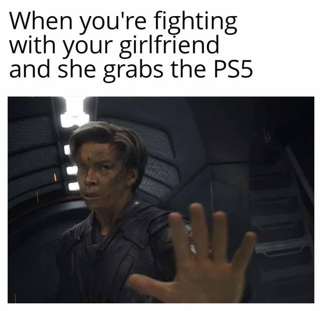 please, not the PS5 - meme