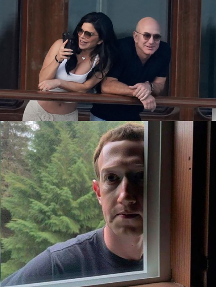 Mark Zuckerberg enamorado - meme