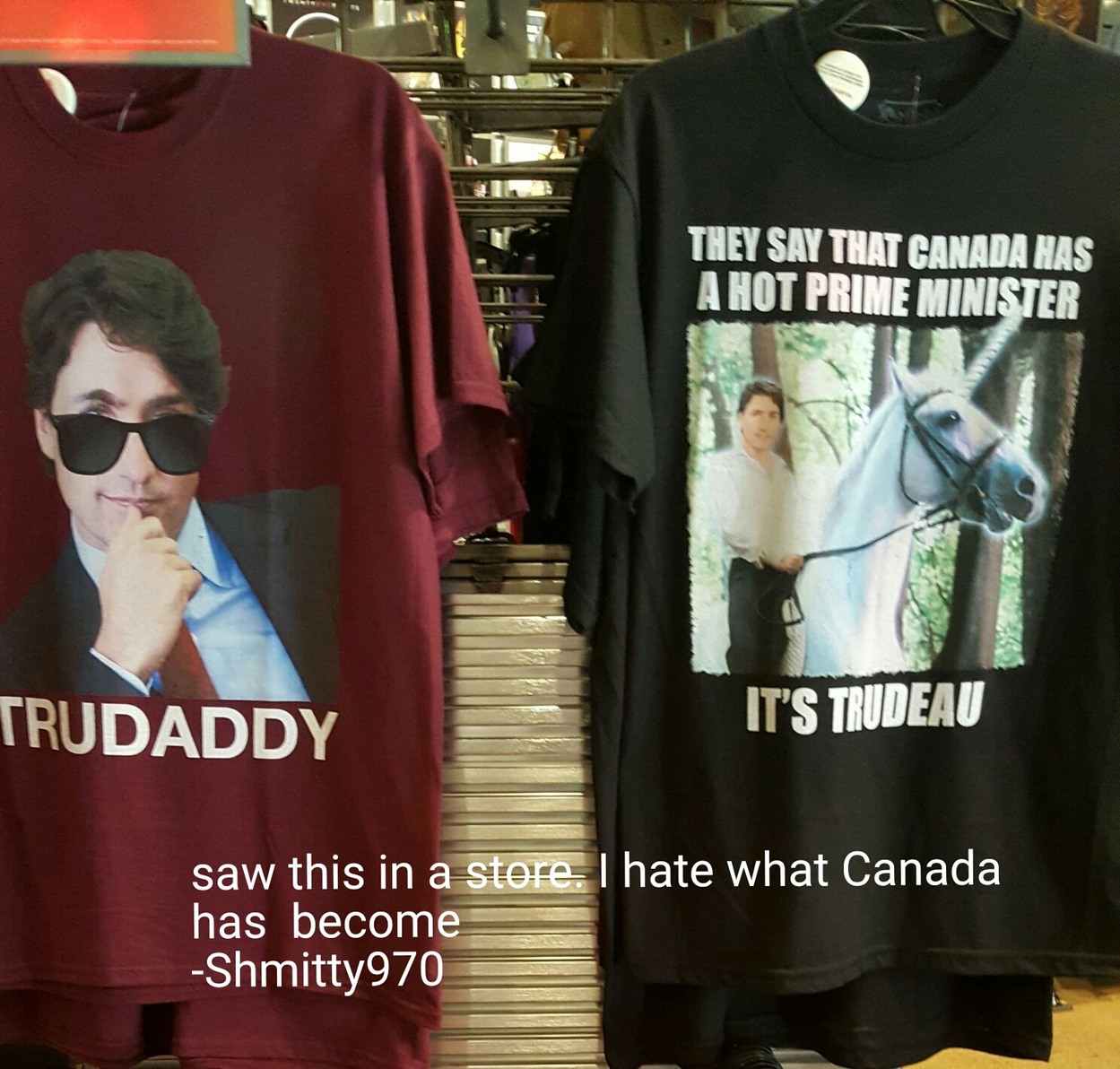 Canada can suck my arctic blast nut - meme