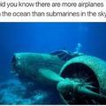 The more you know, Planes, Submarines