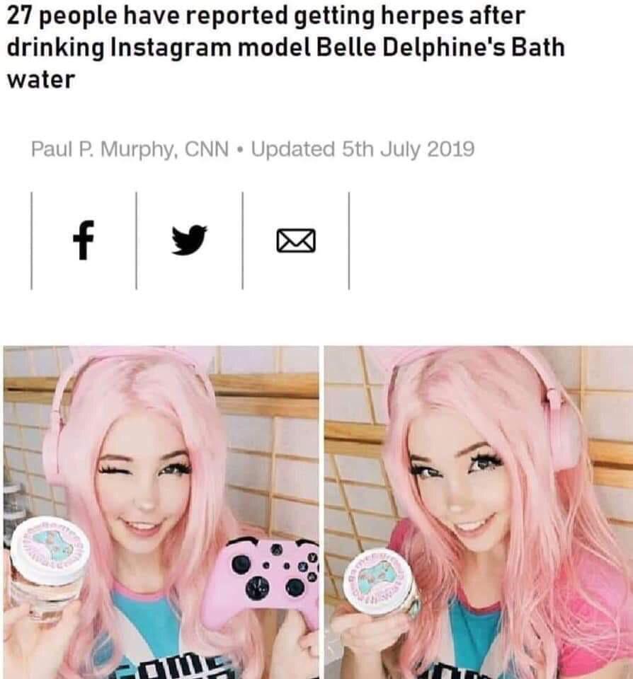 belle delphine - Meme by Naranjirap6 :) Memedroid