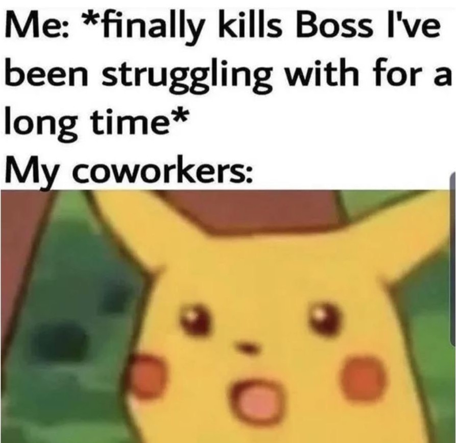 Boss battle - meme