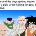 waiting for Goku to arrive