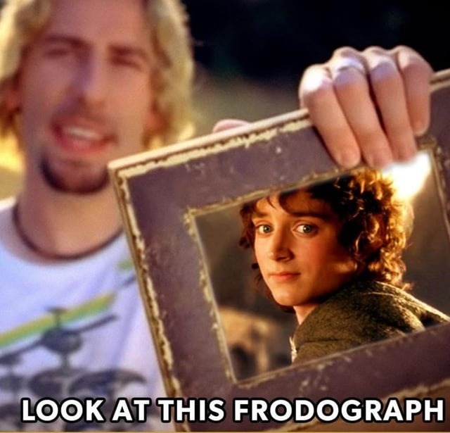 LOOK AT THIS FRODOGRAPH - meme