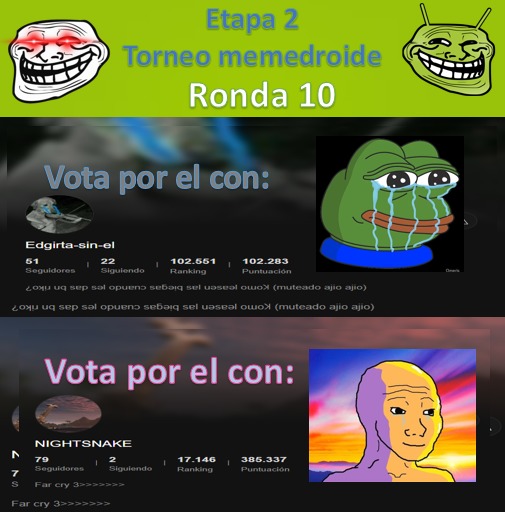 Torneo memedroid ronda 10