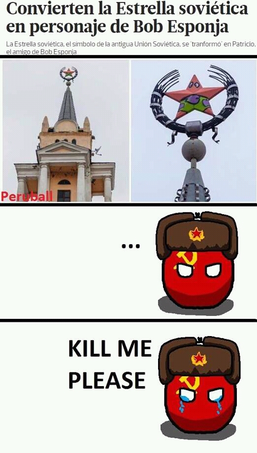 Pobre URSS - meme
