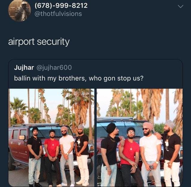 Airport security - meme